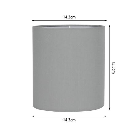 Brilagi - Lampă de perete LED flexibilă NUBILA WOOD 1xE27/25W/230V + LED/3W stejar/alb/gri deschis