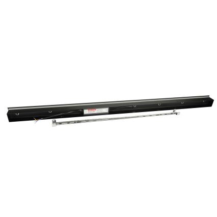 Brilagi - Aplică de perete LED pentru exterior LINEAR LED/22W/230V 3000K IP65 100 cm neagră CRI 90