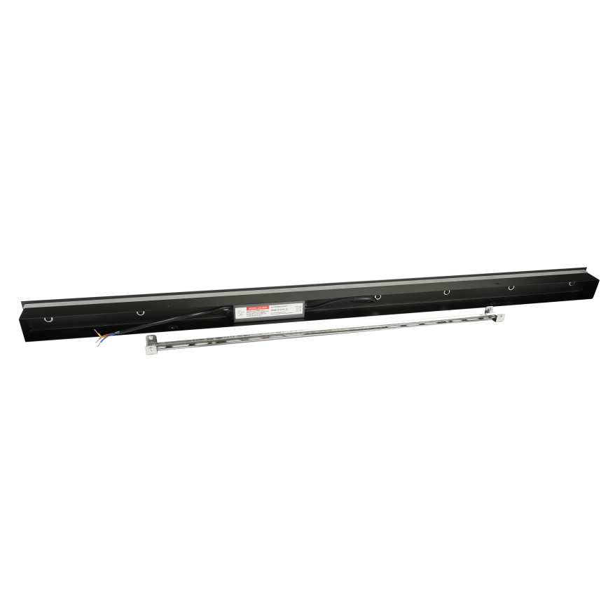 Brilagi - Aplică de perete LED pentru exterior LINEAR LED/22W/230V 3000K IP65 100 cm neagră CRI 90