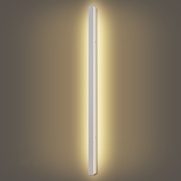 Brilagi - Aplică LED de perete pentru exterior LINEAR, 32 W, 230 V, 3000 K, IP65, 140 cm, albă, CRI 90