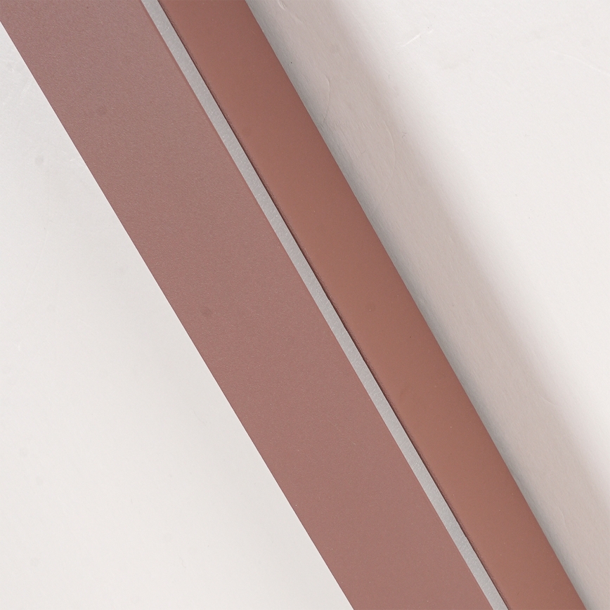 Brilagi - Aplică LED de exterior LINEAR, 8W, 230V, 3000K, IP65, 30 cm, maro, CRI 90