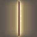 Brilagi - Aplica LED de perete pentru exterior LINEAR LED/32W/230V 3000K IP65 140 cm maro CRI 90