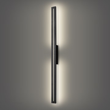 Brilagi - Aplică LED de perete pentru exterior LINEO, 24W, 230V, 4000K, IP65, 100 cm, negru, CRI 90