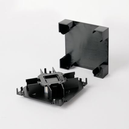 Brilagi - Aplica LED de perete pentru exterior QUADRAY LED/4W/230V neagră IP65