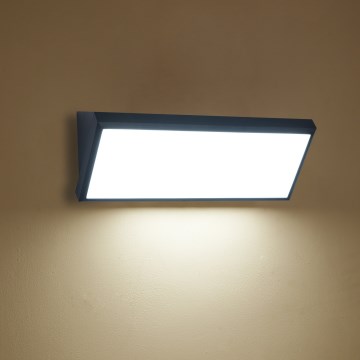 Brilagi - Aplică LED de perete pentru exterior TRIANGLE LED/42W/230V 45 cm neagră IP65