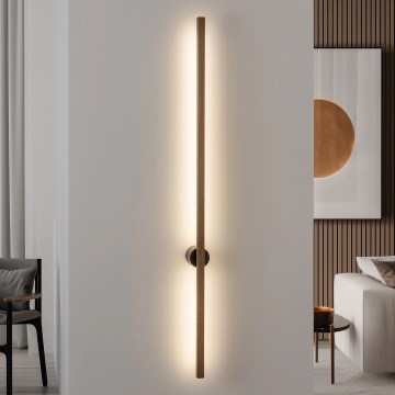 Brilagi - Aplică LED de perete WOODY LINE, LED/7W/230V, 4000K, 60 cm, stejar/nuc