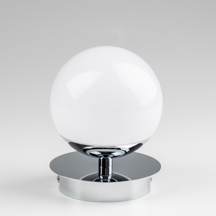 Brilagi - Aplica de perete pentru baie LED BALL, 6W, 230V, 3000/4000/6500K, IP44, crom lucios