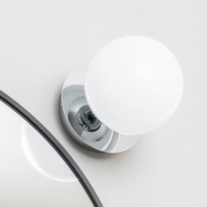 Brilagi - Aplica de perete pentru baie LED BALL, 6W, 230V, 3000/4000/6500K, IP44, crom lucios