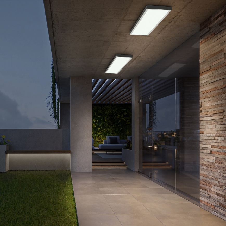 Brilagi - Plafonieră LED pentru baie FRAME LED/50W/230V 120x30 cm 3000/4000/6000K IP44 alb