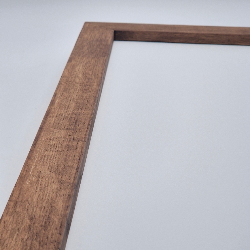 Brilagi - Plafonieră LED pentru baie WOODY FRAME LED/50W/230V 120x30 cm IP44 stejar cireș