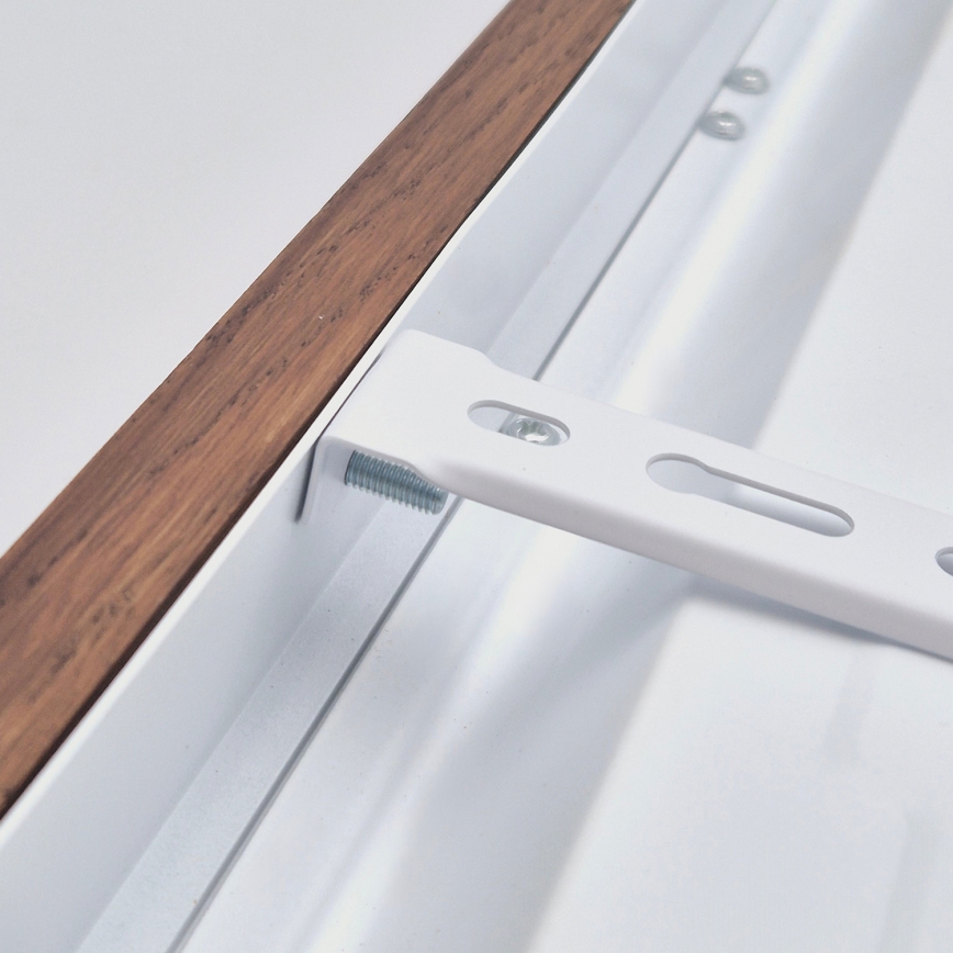 Brilagi - Plafonieră LED pentru baie WOODY FRAME LED/50W/230V 120x30 cm IP44 stejar cireș