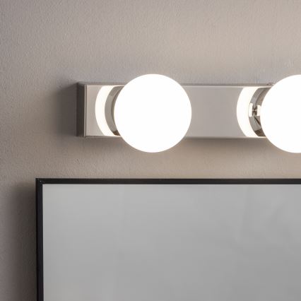Brilagi - Aplica LED pentru oglindă de baie HOLLYWOOD 3xLED/3W/230V 39 cm IP44 crom lucios