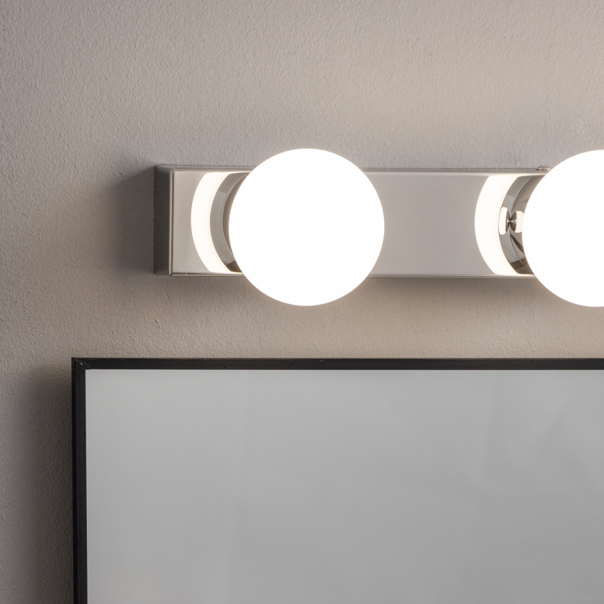 Brilagi - Aplica LED pentru oglindă de baie HOLLYWOOD 3xLED/3W/230V 39 cm IP44 crom lucios