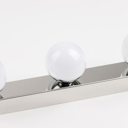 Brilagi - Aplica LED pentru oglindă de baie HOLLYWOOD 3xLED/3W/230V 39 cm IP44 crom lucios