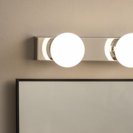 Brilagi - Aplica LED pentru oglindă de baie HOLLYWOOD 4xLED/3W/230V 53 cm IP44 crom lucios