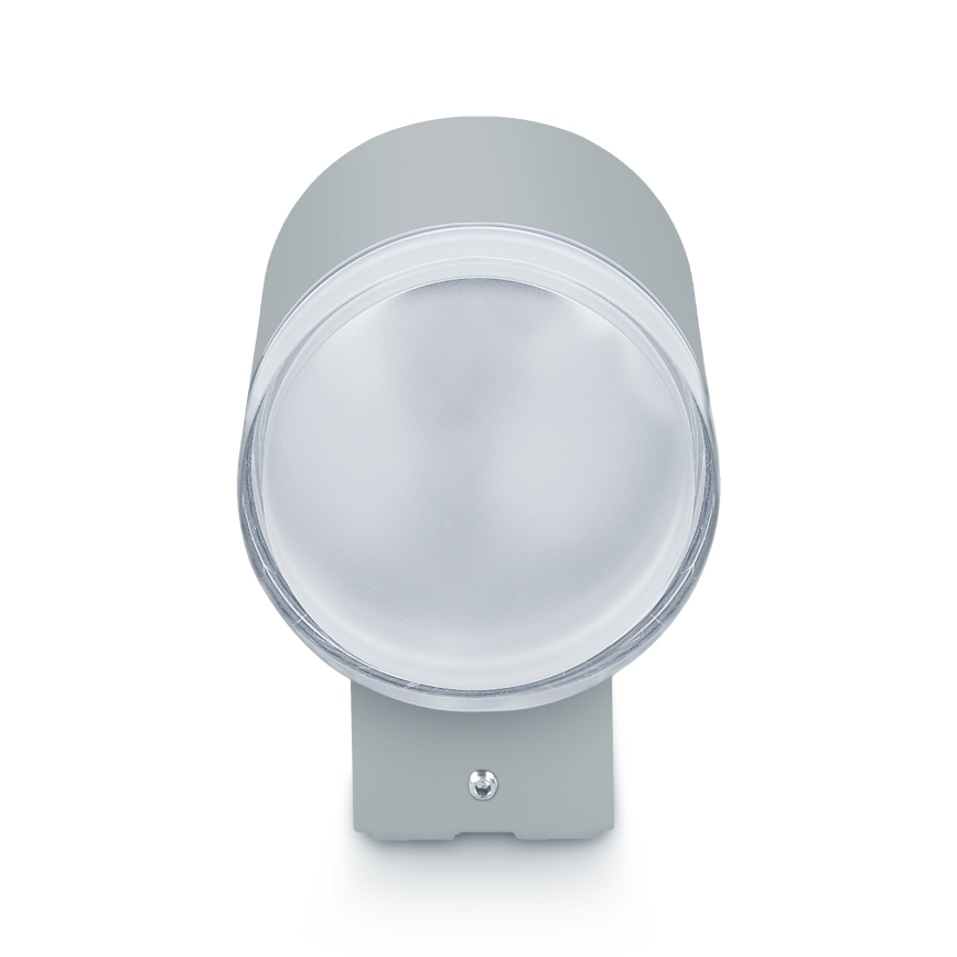 Brilagi - Aplica LED RGBW reglabilă de exterior MATERA 1xGU10/4,8W/230V 3000K IP54 gri + telecomandă