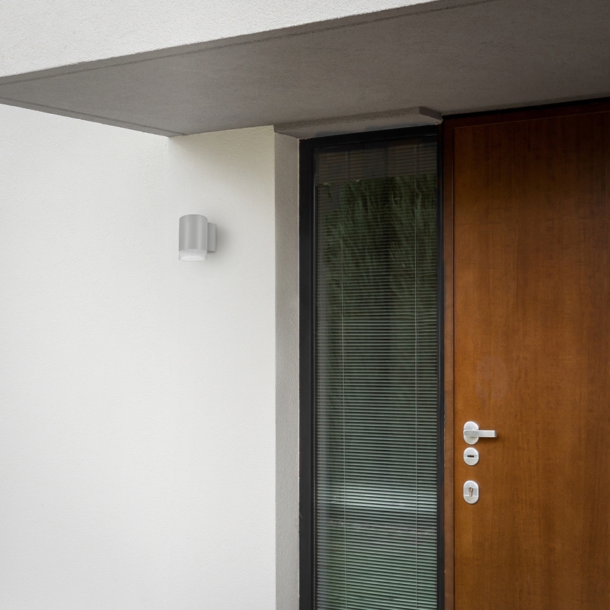 Brilagi - Aplica LED RGBW reglabilă de exterior MATERA 1xGU10/6W/230V 3000K IP54 gri + telecomandă