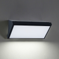 Brilagi - Aplică LED RGBW de exterior TRIANGLE, dimabilă, 1xE27/15W/230V, 2700-6500K, IP65, neagră