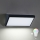 Brilagi - Aplică LED RGBW de exterior TRIANGLE, dimabilă, 1xE27/9W/230V, 2700-6500K, IP65, neagră