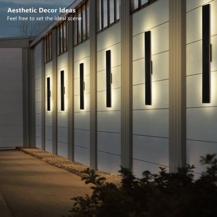 Brilagi - Lampă de perete solară LED reglabilă SUN LED/5,5W/230V 100 cm 6000 mAh IP44