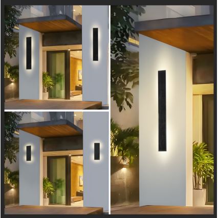 Brilagi - Lampă de perete solară LED reglabilă SUN LED/5,5W/230V 100 cm 6000 mAh IP44