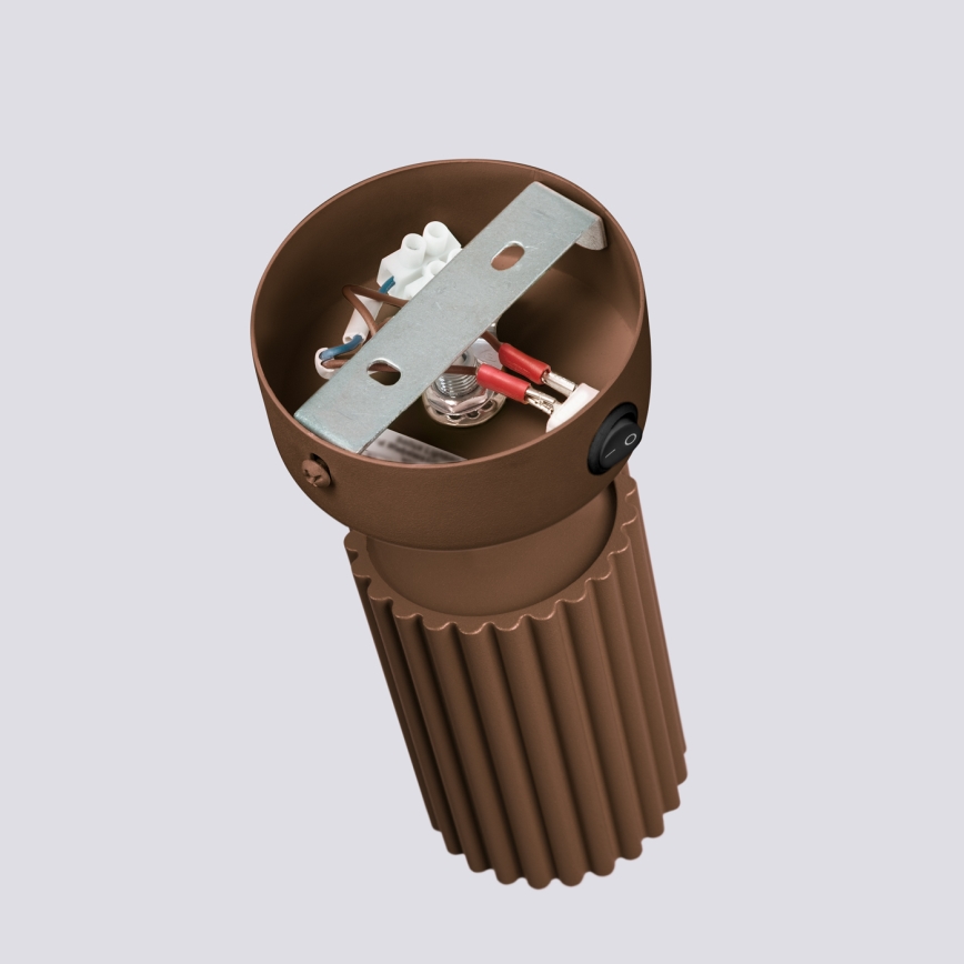 Brilagi - Aplica spot de perete CRESTO 1xGU10/10W/230V, maro