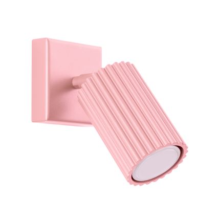 Brilagi - Aplica spot de perete CRESTO 1xGU10/10W/230V roz