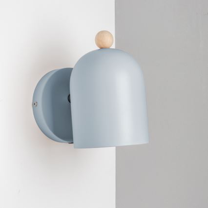 Brilagi - Aplică spot de perete GALLION 1xE27/15W/230V, albastră