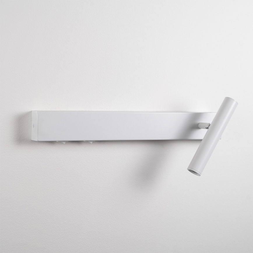 BRILAGI - Aplica spot de perete LED ARLIX LED/3W/230V + LED/7W, albă, CRI 90