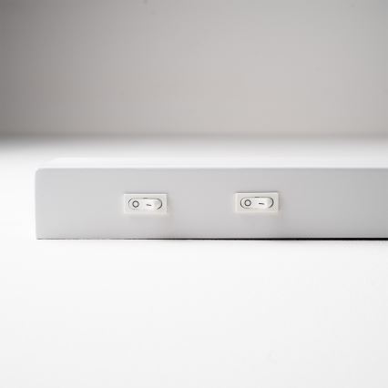 BRILAGI - Aplica spot de perete LED ARLIX LED/3W/230V + LED/7W, albă, CRI 90