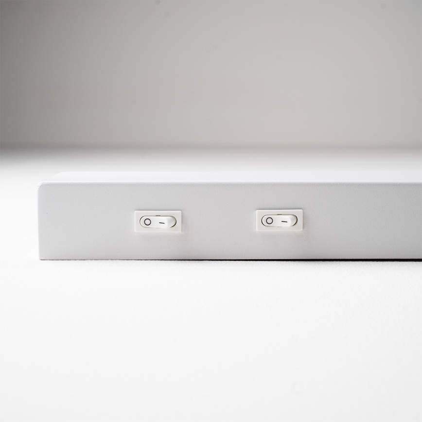 BRILAGI - Aplica spot de perete LED ARLIX LED/3W/230V + LED/7W, albă, CRI 90
