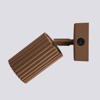 Brilagi - Aplica spot de perete LED CRESTO 1x GU10/10W/230V, maro
