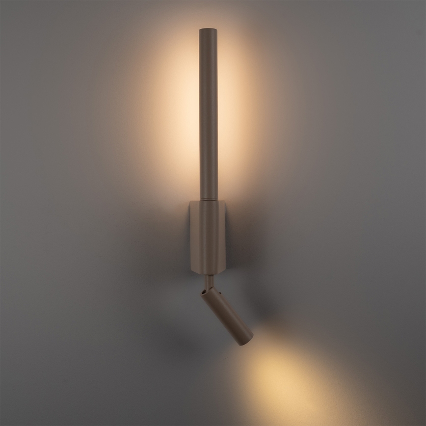 BRILAGI - Aplică spot de perete LED VIXON LED/3W/230V + LED/5W bej CRI 90