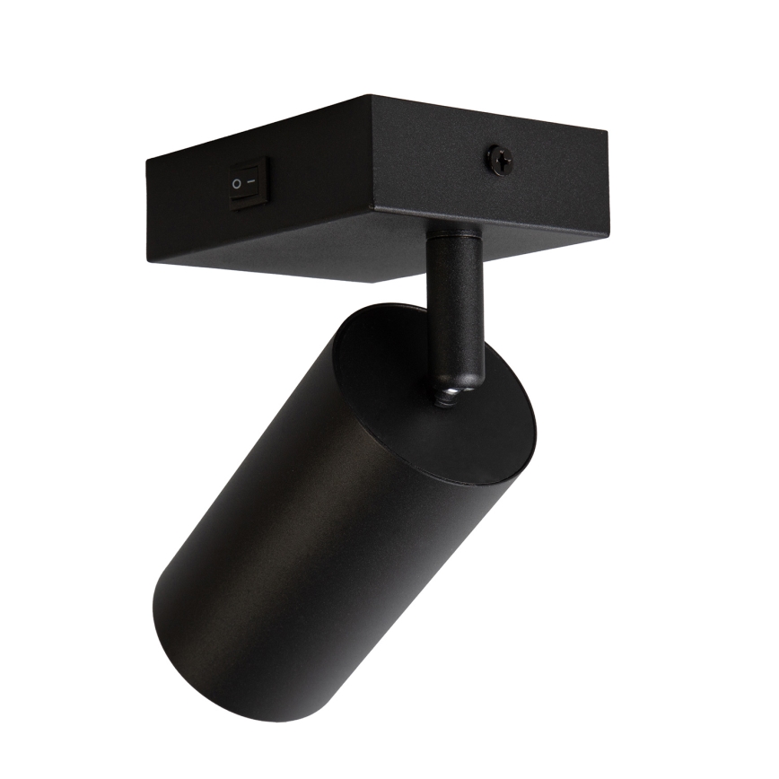 Brilagi - Aplica spot de perete cu întrerupător SELE 1xGU10/30W/230V negru/auriu
