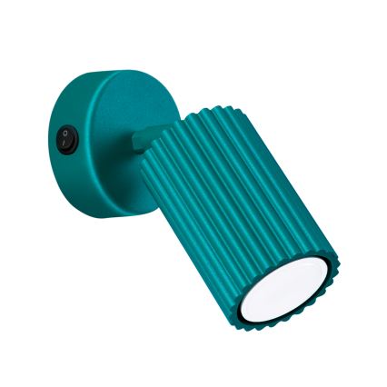 Brilagi - Aplică spot LED CRESTO 1xGU10/10W/230V turcoaz