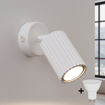 Brilagi - Aplica spot LED de perete CRESTO 1xGU10/10W/230V, albă