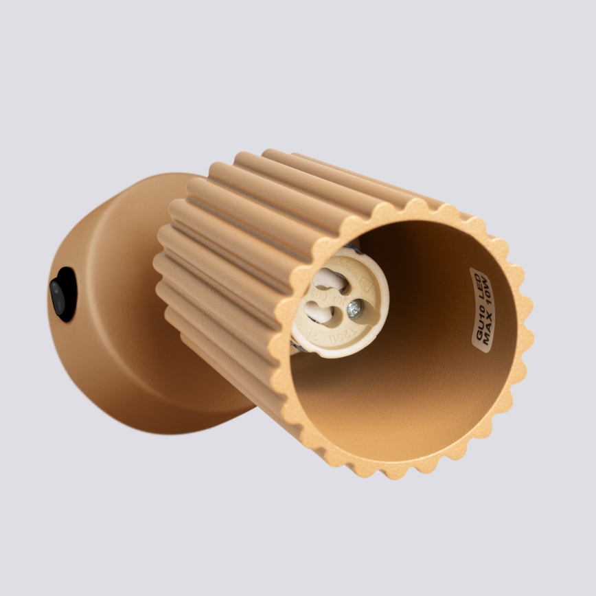 Brilagi - Aplică spot LED de perete CRESTO 1xGU10/10W/230V, auriu