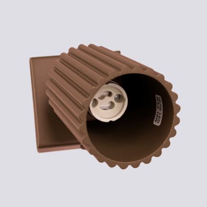 Brilagi - Aplica spot LED de perete CRESTO 1xGU10/10W/230V, maro