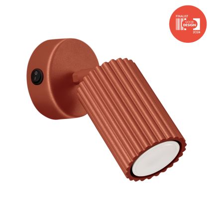 Brilagi - Aplică spot LED de perete CRESTO 1xGU10/10W/230V roșu