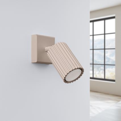 Brilagi - Aplică spot LED de perete CRESTO 1xGU10/10W/230V taupe