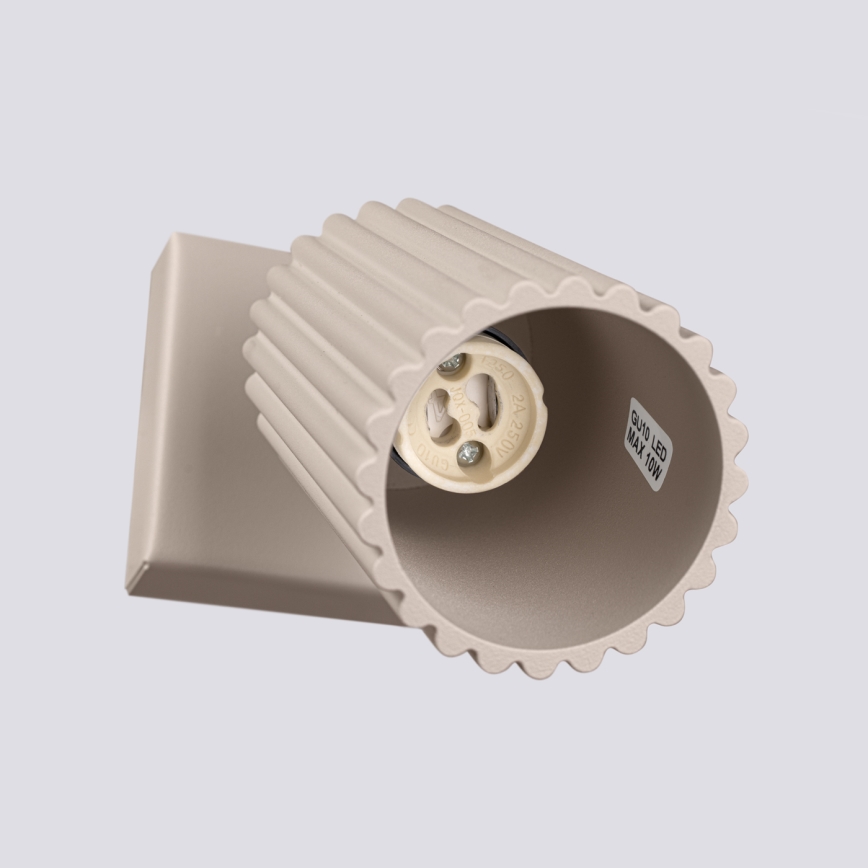 Brilagi - Aplică spot LED de perete CRESTO 1xGU10/10W/230V taupe