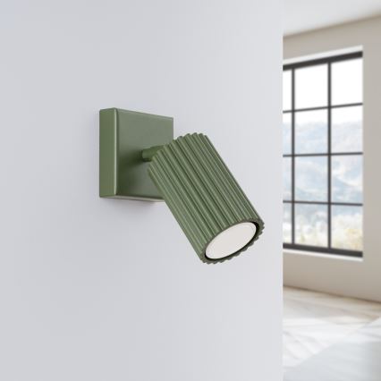 Brilagi - Aplica spot LED de perete CRESTO 1xGU10/10W/230V, verde