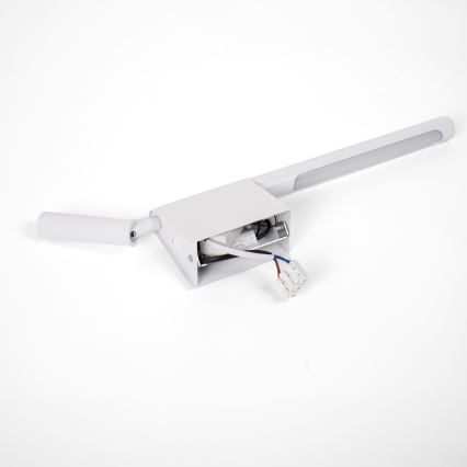 BRILAGI - Aplica spot LED de perete VIXON LED/3W/230V + LED/5W, alb, CRI 90