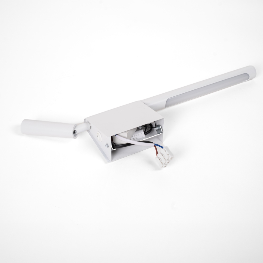 BRILAGI - Aplica spot LED de perete VIXON LED/3W/230V + LED/5W, alb, CRI 90