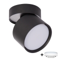BRILAGI - aplică spot LED SMOOTH TILTY 1xGX53/15W/230V neagră