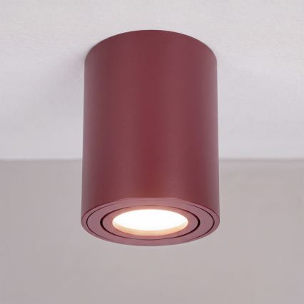 BRILAGI - Aplica spot MIA 1xGU10/30W/230V 100x80 mm burgundiu
