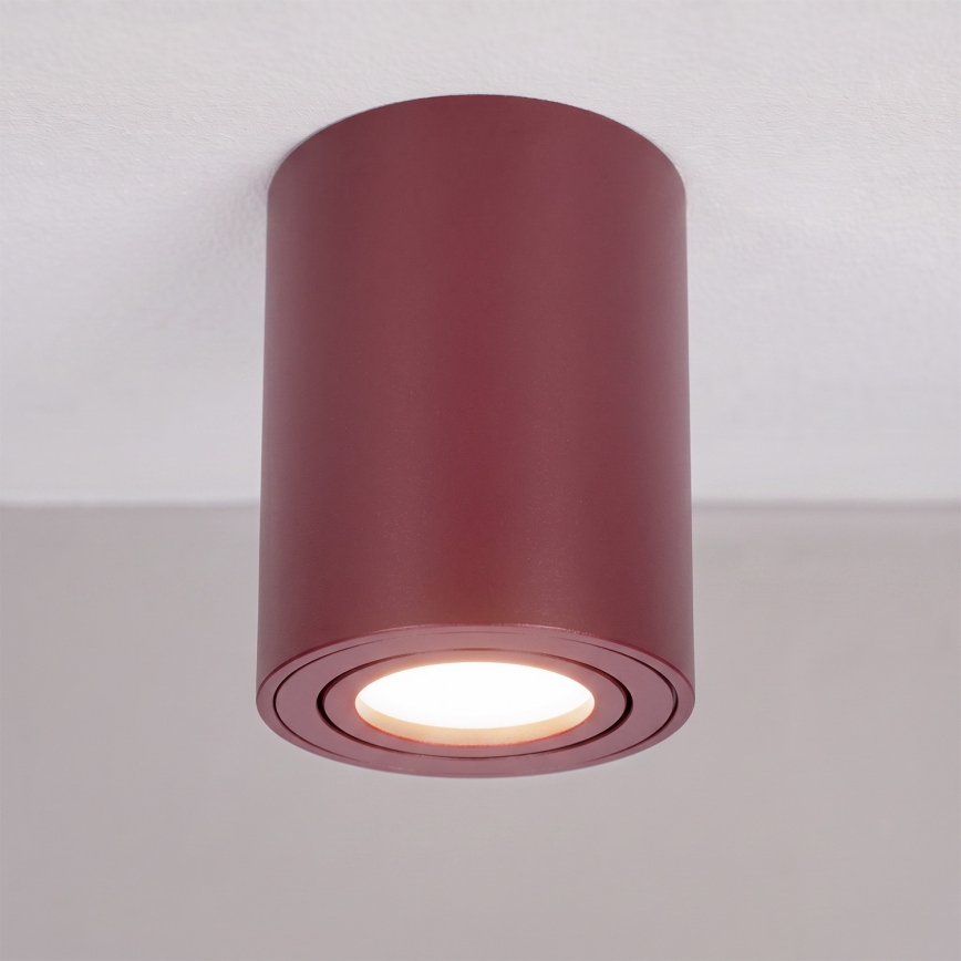 BRILAGI - Aplica spot MIA 1xGU10/30W/230V 100x80 mm burgundiu