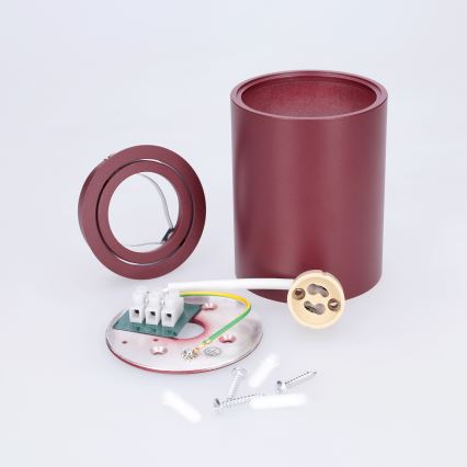 BRILAGI - Aplica spot MIA 1xGU10/30W/230V 100x80 mm burgundiu
