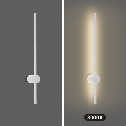 Brilagi - Aplica LED de exterior AURA LED/12W/230V 3000K IP54 65 cm alb CRI 90