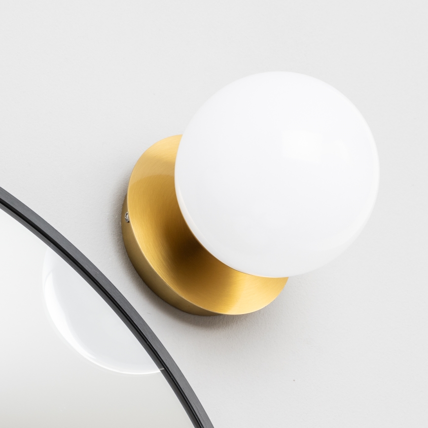 Brilagi - Aplica LED de baie BALL, 6W, 230V, 3000/4000/6500K, IP44, aurie